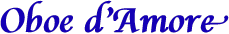Oboe d'Amore
